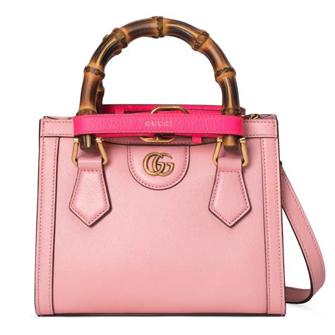 gucci diana mini tote bag pink